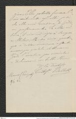 Nachlass Franz Steindachner, Brief von Christoforo Bellotti an Franz Steindachner (02.03.1884), Inv.Nr. 32.08, Seite 2